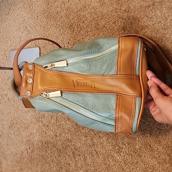 Valentina Bags Valentina Leather Sling Backpack Bag Poshmark